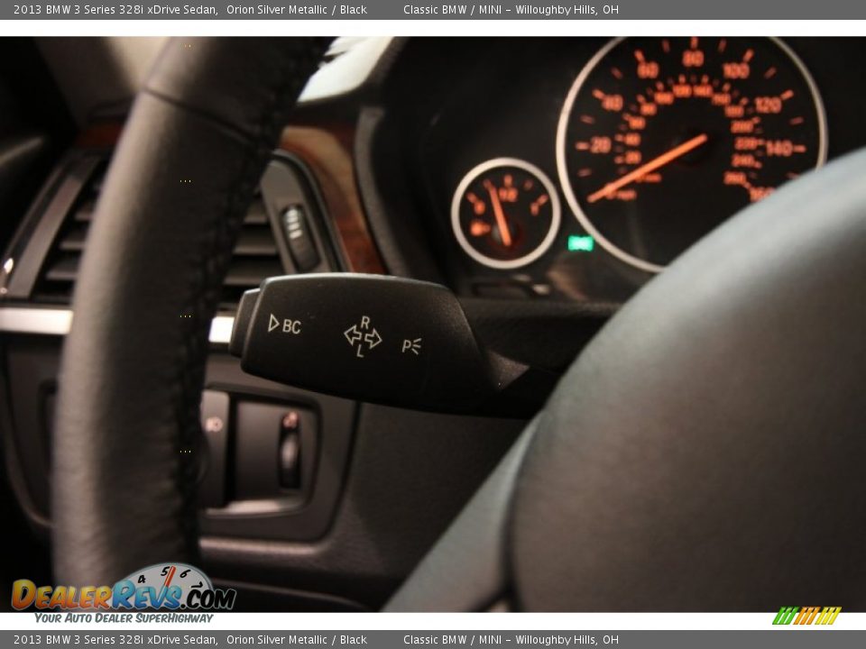 2013 BMW 3 Series 328i xDrive Sedan Orion Silver Metallic / Black Photo #13