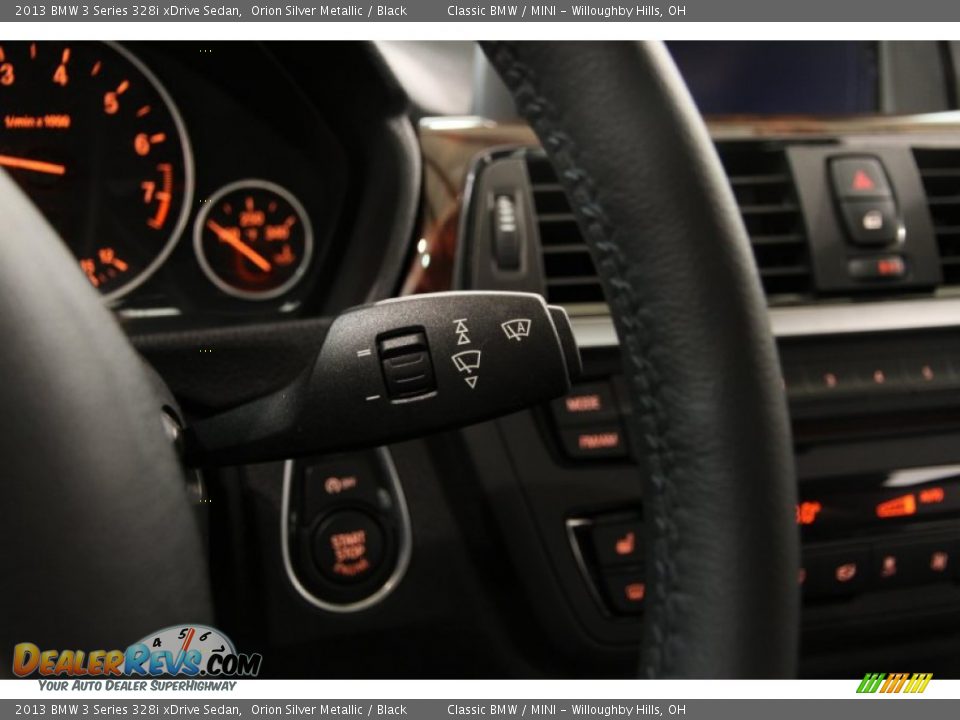 2013 BMW 3 Series 328i xDrive Sedan Orion Silver Metallic / Black Photo #14