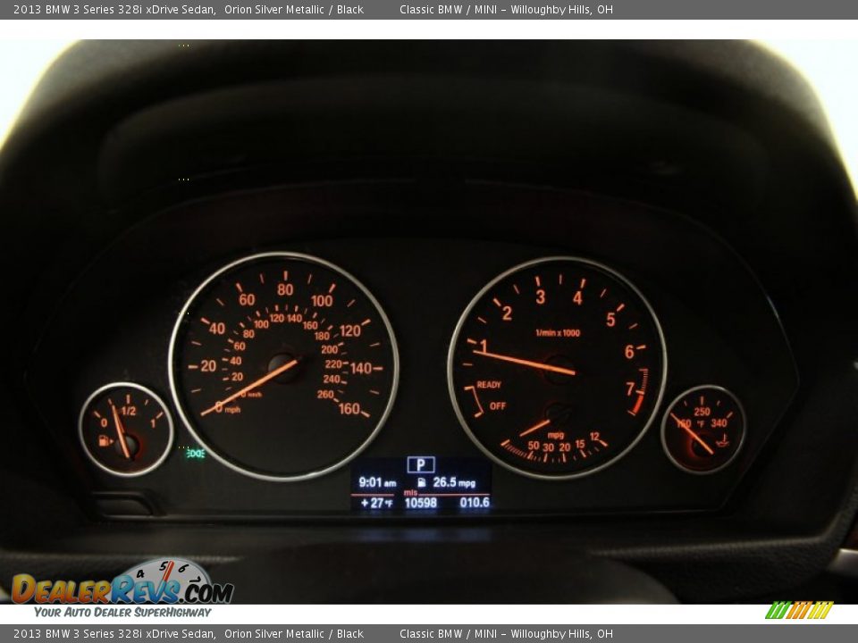 2013 BMW 3 Series 328i xDrive Sedan Gauges Photo #15