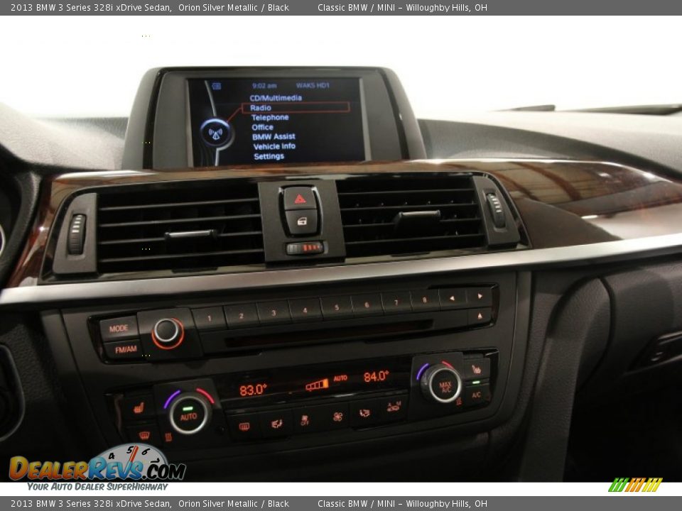 2013 BMW 3 Series 328i xDrive Sedan Orion Silver Metallic / Black Photo #18