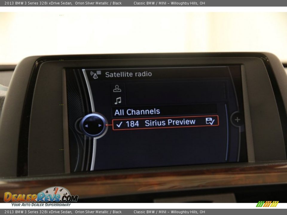 2013 BMW 3 Series 328i xDrive Sedan Orion Silver Metallic / Black Photo #22