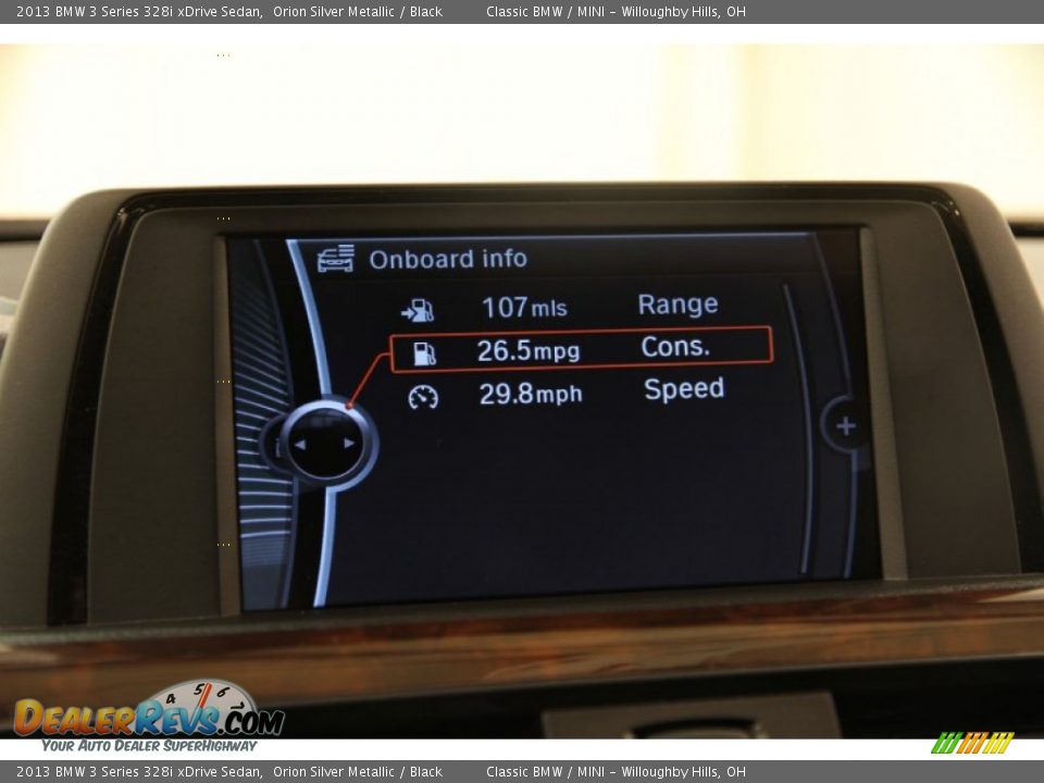 2013 BMW 3 Series 328i xDrive Sedan Orion Silver Metallic / Black Photo #29