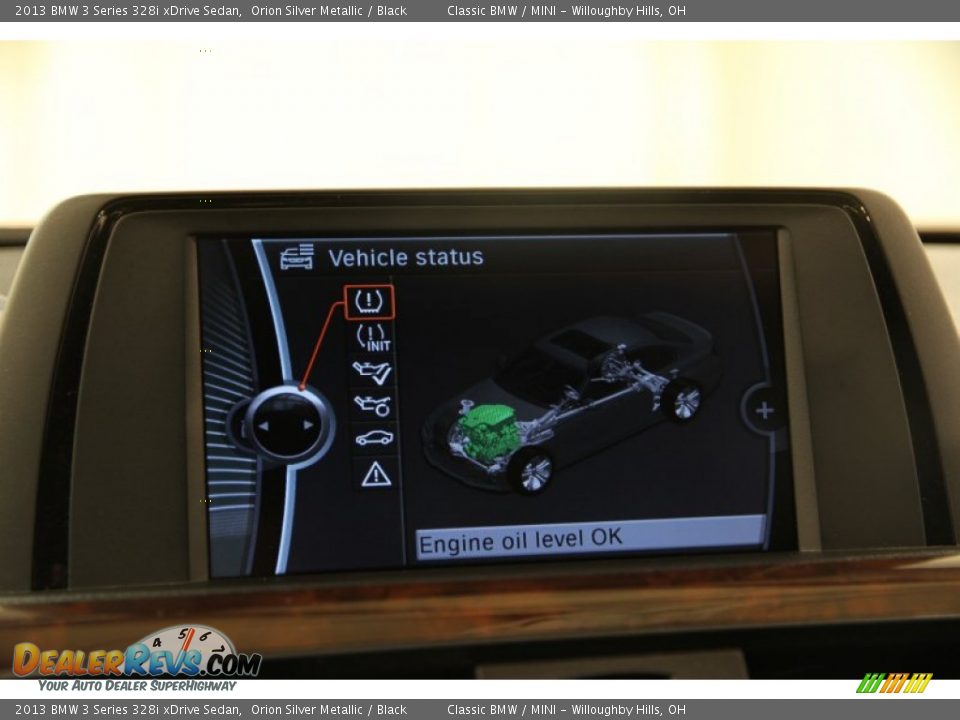 2013 BMW 3 Series 328i xDrive Sedan Orion Silver Metallic / Black Photo #31