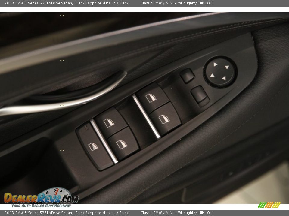 2013 BMW 5 Series 535i xDrive Sedan Black Sapphire Metallic / Black Photo #5
