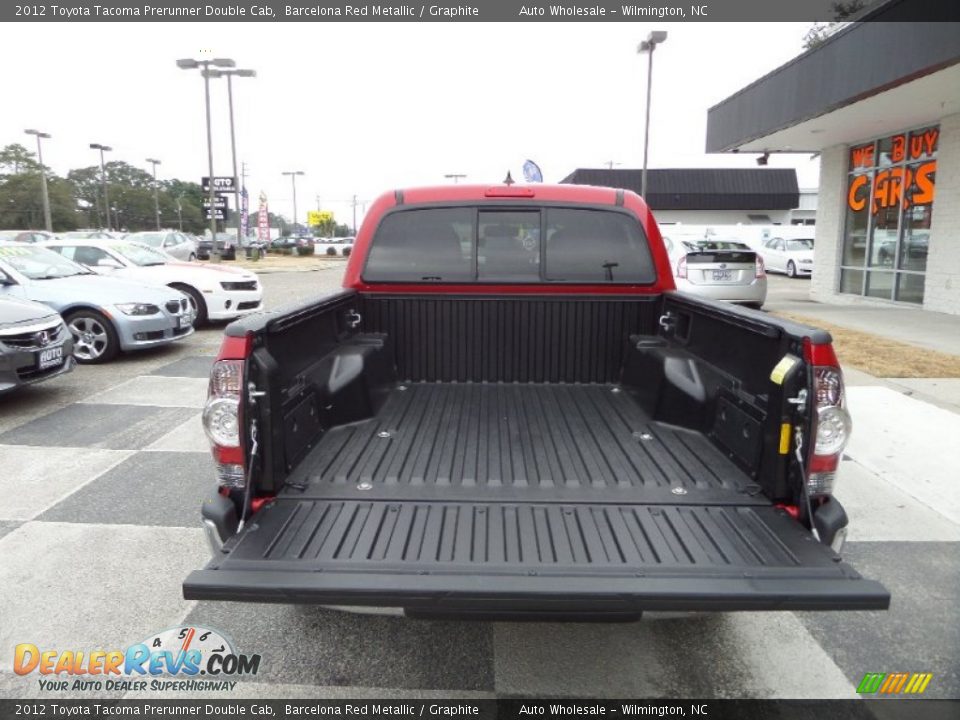 2012 Toyota Tacoma Prerunner Double Cab Barcelona Red Metallic / Graphite Photo #5