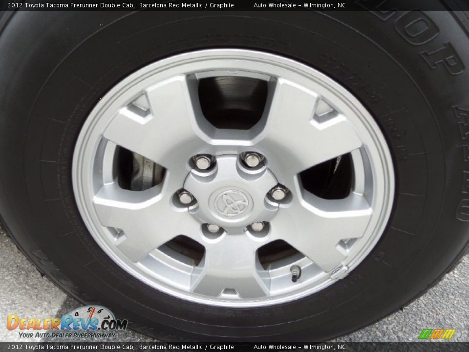 2012 Toyota Tacoma Prerunner Double Cab Barcelona Red Metallic / Graphite Photo #7