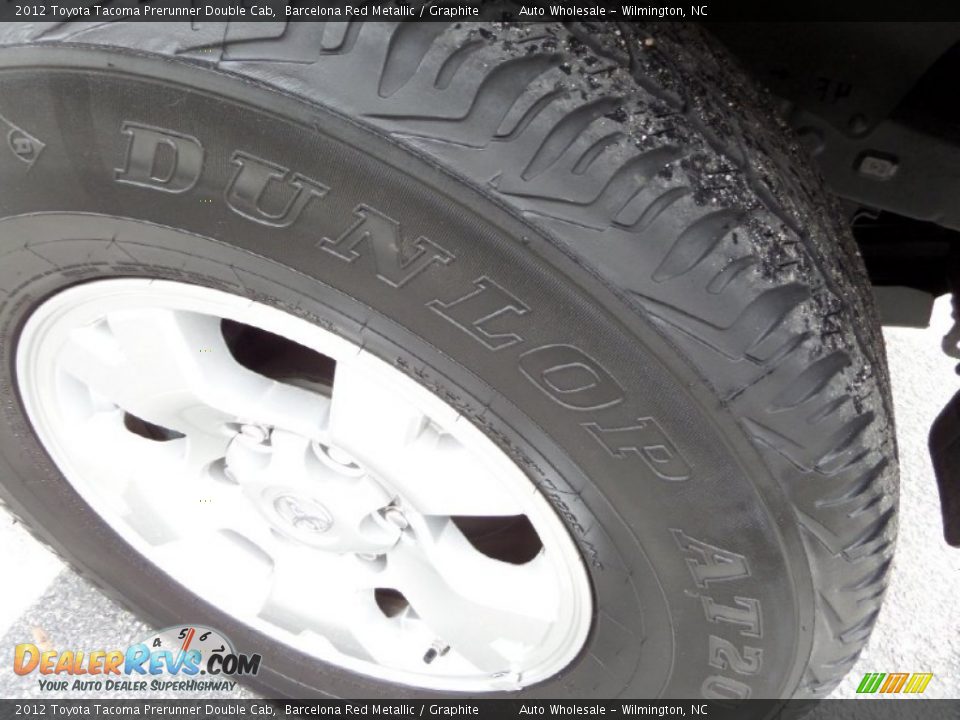 2012 Toyota Tacoma Prerunner Double Cab Barcelona Red Metallic / Graphite Photo #8