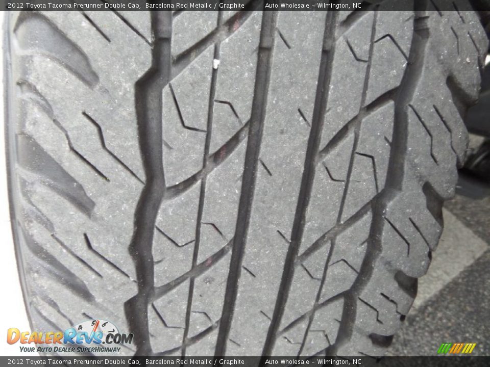 2012 Toyota Tacoma Prerunner Double Cab Barcelona Red Metallic / Graphite Photo #10