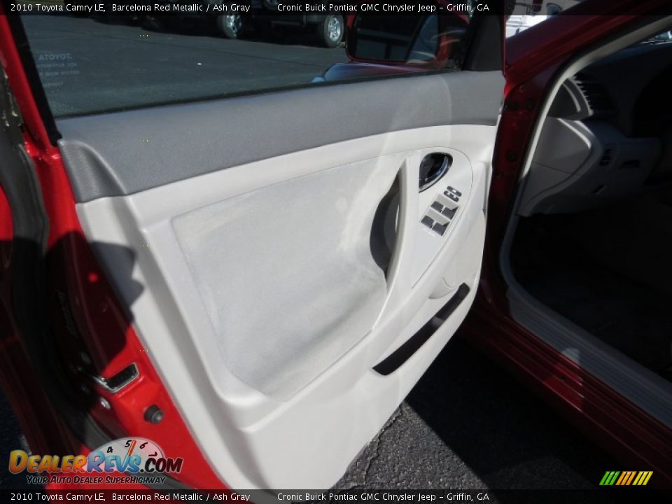 2010 Toyota Camry LE Barcelona Red Metallic / Ash Gray Photo #11