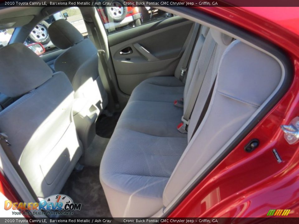 2010 Toyota Camry LE Barcelona Red Metallic / Ash Gray Photo #12