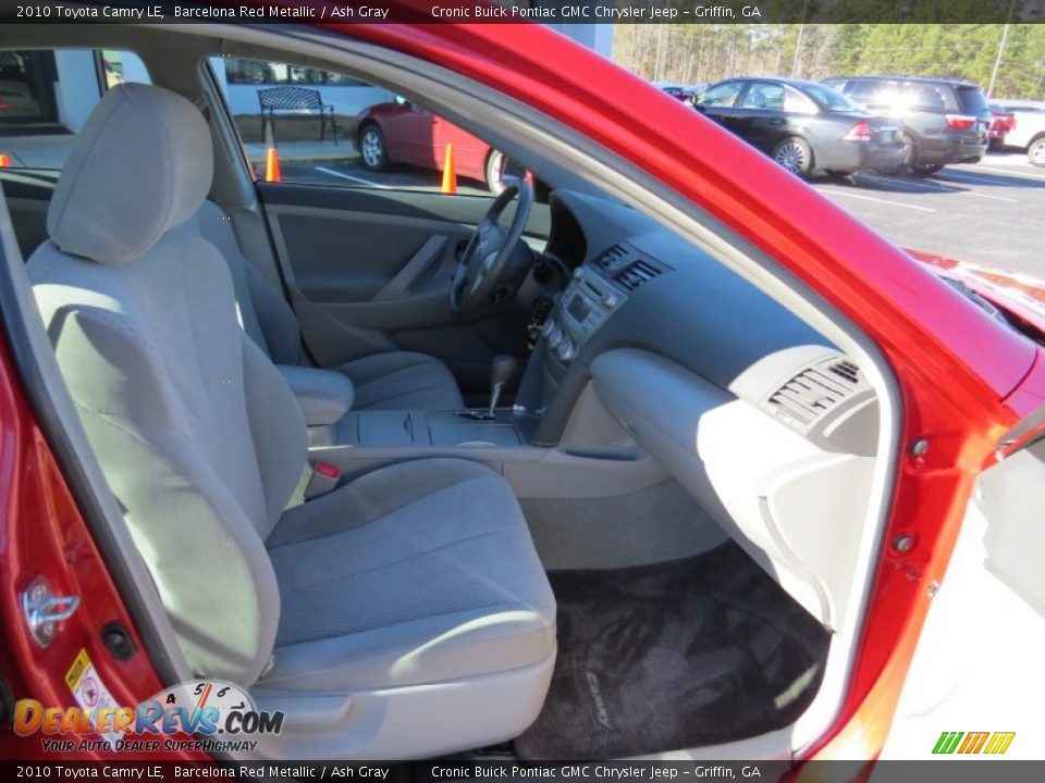 2010 Toyota Camry LE Barcelona Red Metallic / Ash Gray Photo #14