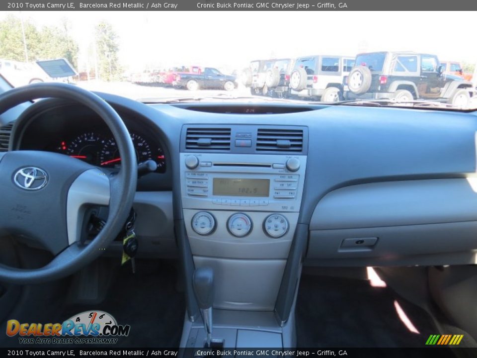 2010 Toyota Camry LE Barcelona Red Metallic / Ash Gray Photo #16