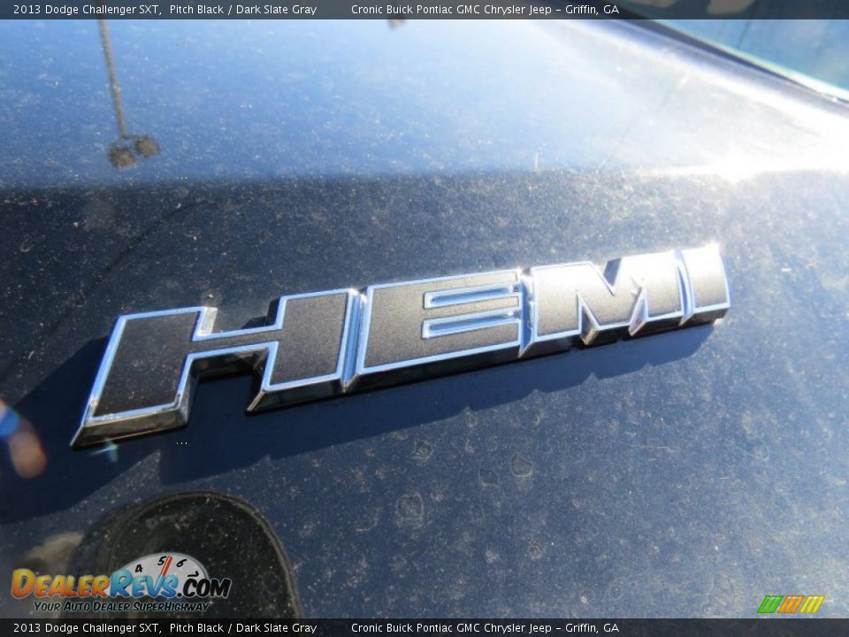 2013 Dodge Challenger SXT Pitch Black / Dark Slate Gray Photo #14
