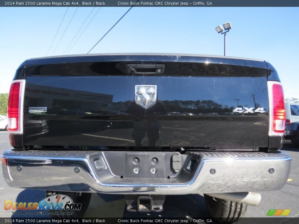 2014 Ram 2500 Laramie Mega Cab 4x4 Black / Black Photo #6