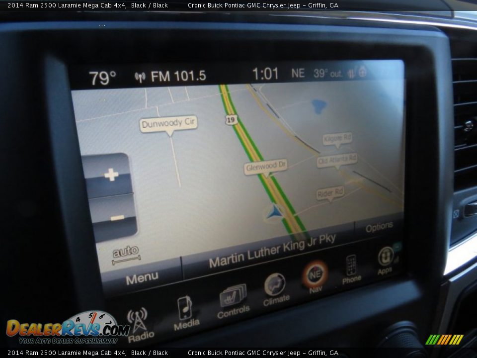 2014 Ram 2500 Laramie Mega Cab 4x4 Black / Black Photo #16