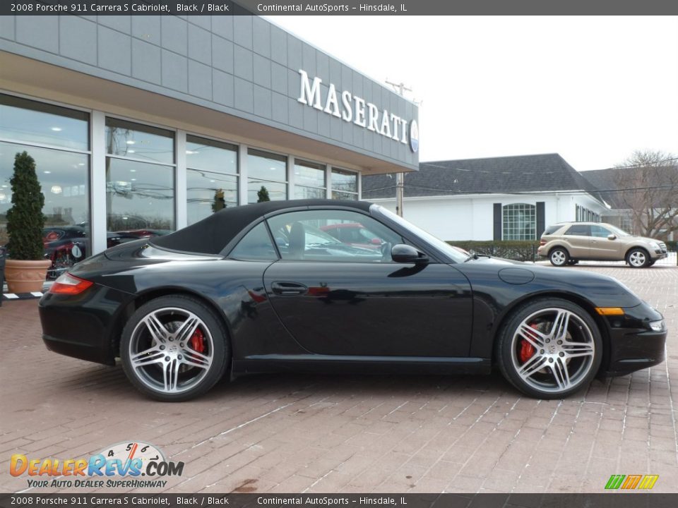 2008 Porsche 911 Carrera S Cabriolet Black / Black Photo #6
