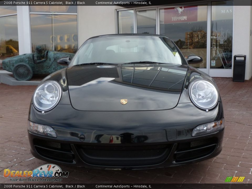2008 Porsche 911 Carrera S Cabriolet Black / Black Photo #8