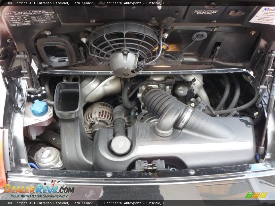 2008 Porsche 911 Carrera S Cabriolet Black / Black Photo #9