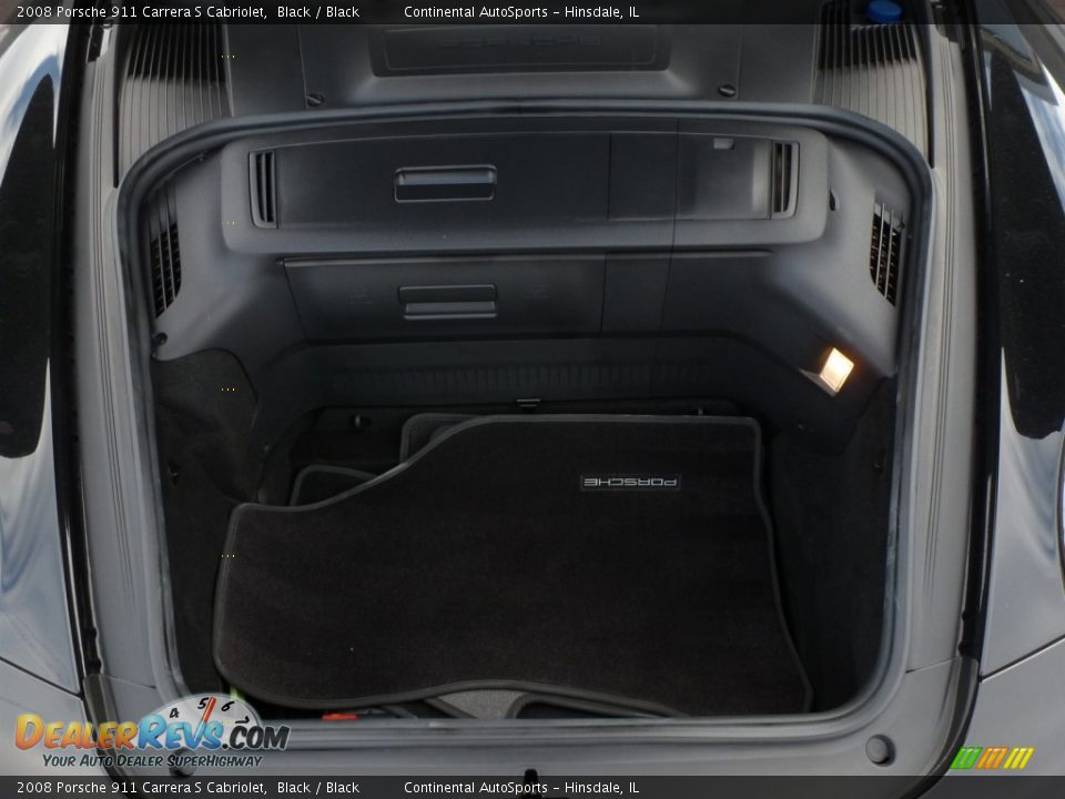 2008 Porsche 911 Carrera S Cabriolet Black / Black Photo #10