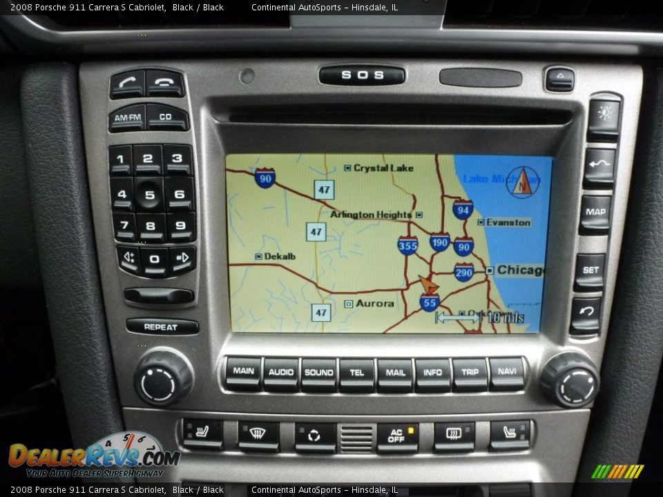 2008 Porsche 911 Carrera S Cabriolet Black / Black Photo #16