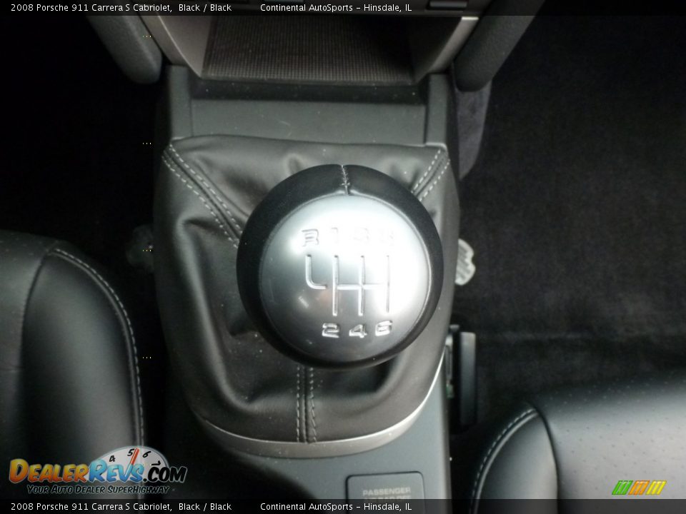 2008 Porsche 911 Carrera S Cabriolet Black / Black Photo #18