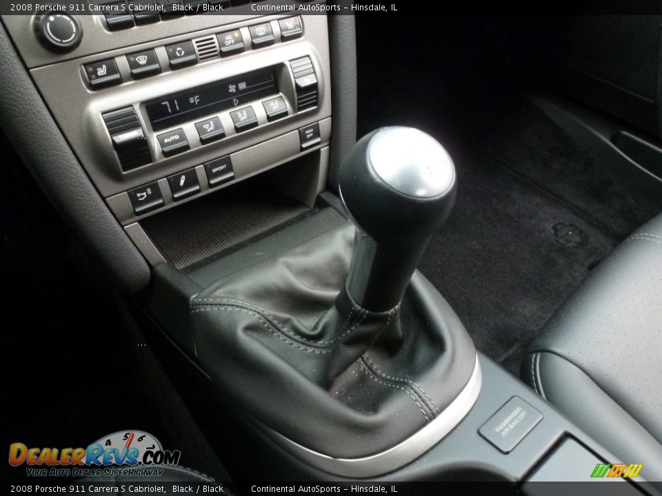 2008 Porsche 911 Carrera S Cabriolet Black / Black Photo #19
