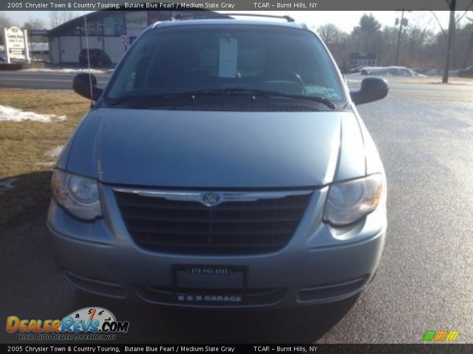 2005 Chrysler Town & Country Touring Butane Blue Pearl / Medium Slate Gray Photo #2