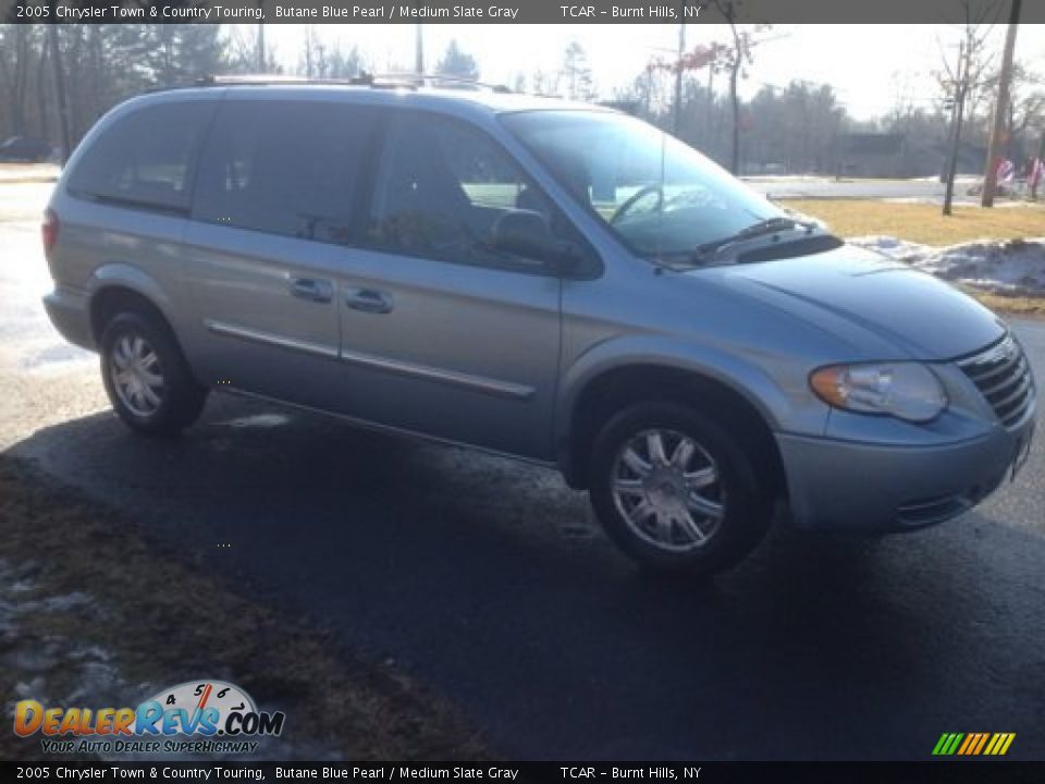 2005 Chrysler Town & Country Touring Butane Blue Pearl / Medium Slate Gray Photo #3