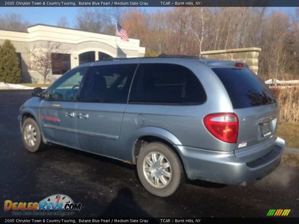 2005 Chrysler Town & Country Touring Butane Blue Pearl / Medium Slate Gray Photo #6