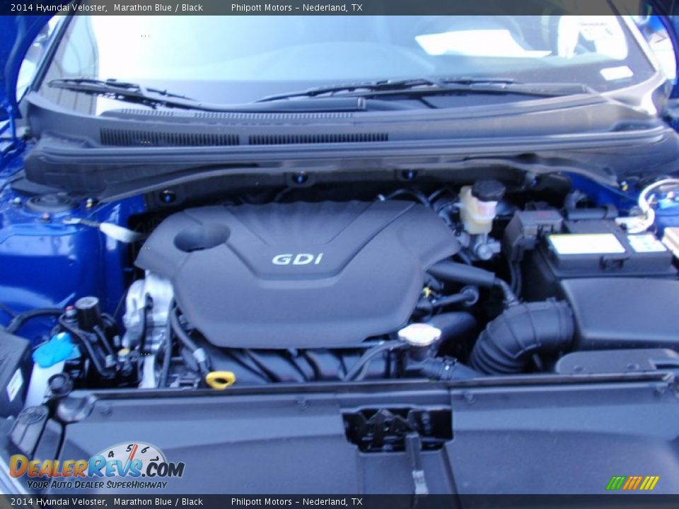 2014 Hyundai Veloster  1.6 Liter GDI DOHC 16-Valve Dual-CVVT 4 Cylinder Engine Photo #15