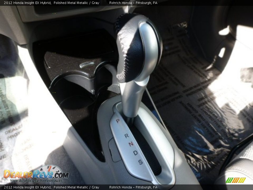 2012 Honda Insight EX Hybrid Polished Metal Metallic / Gray Photo #21