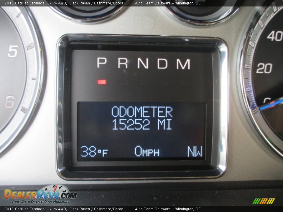 2013 Cadillac Escalade Luxury AWD Black Raven / Cashmere/Cocoa Photo #13
