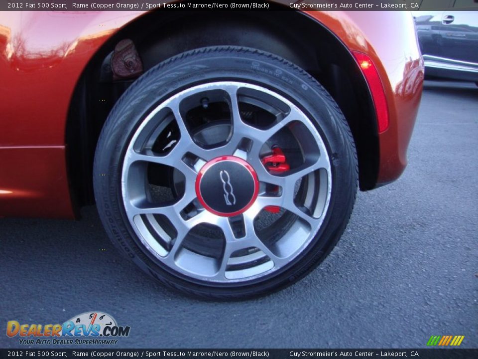 2012 Fiat 500 Sport Wheel Photo #20