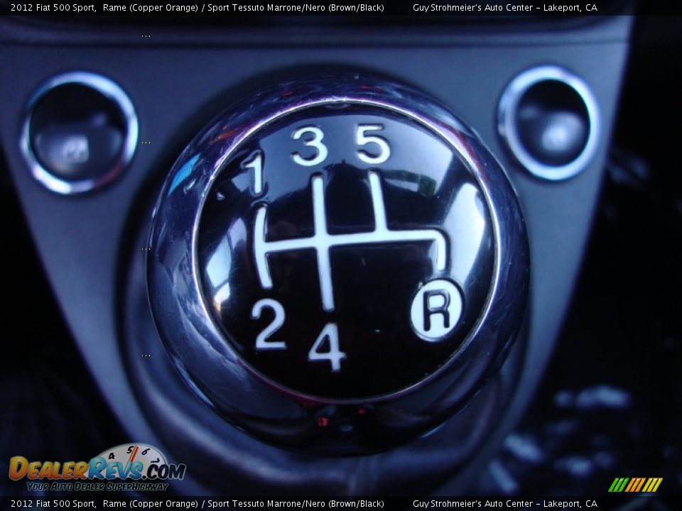 2012 Fiat 500 Sport Shifter Photo #21