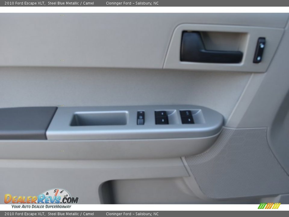 2010 Ford Escape XLT Steel Blue Metallic / Camel Photo #8