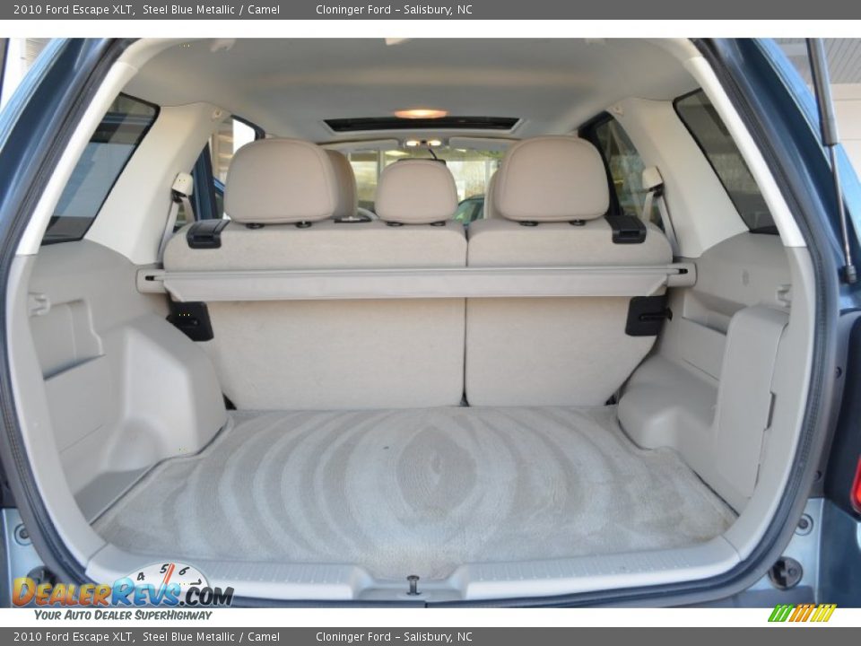 2010 Ford Escape XLT Steel Blue Metallic / Camel Photo #16