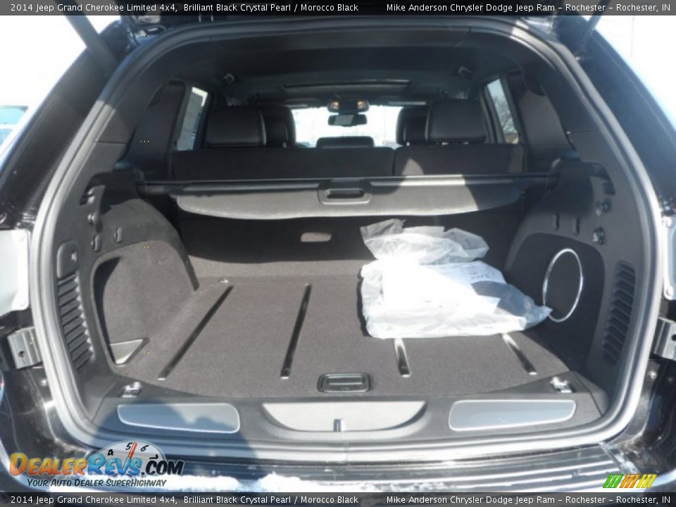2014 Jeep Grand Cherokee Limited 4x4 Brilliant Black Crystal Pearl / Morocco Black Photo #8
