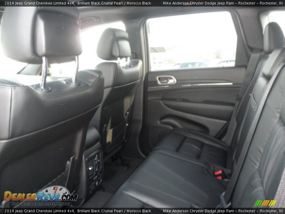 2014 Jeep Grand Cherokee Limited 4x4 Brilliant Black Crystal Pearl / Morocco Black Photo #9