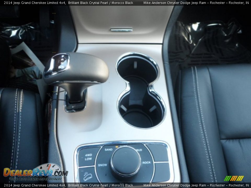 2014 Jeep Grand Cherokee Limited 4x4 Brilliant Black Crystal Pearl / Morocco Black Photo #13