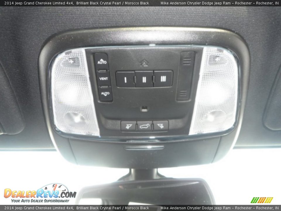 2014 Jeep Grand Cherokee Limited 4x4 Brilliant Black Crystal Pearl / Morocco Black Photo #14