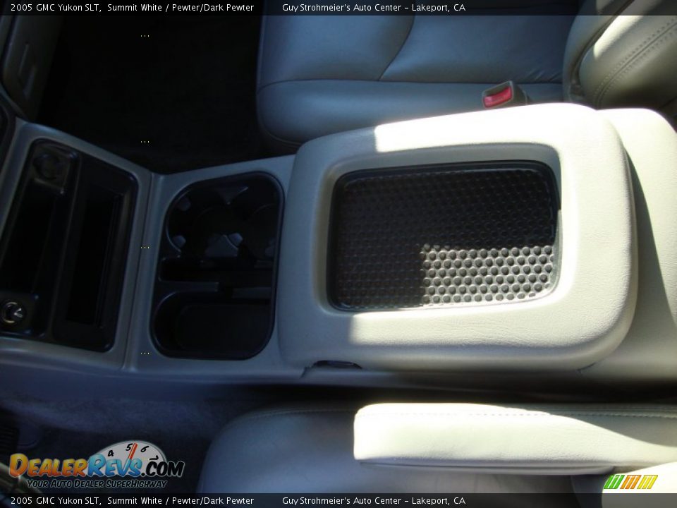 2005 GMC Yukon SLT Summit White / Pewter/Dark Pewter Photo #18