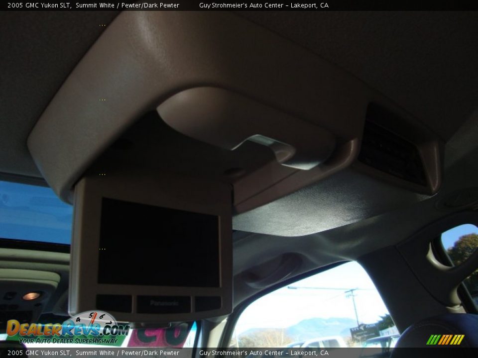 2005 GMC Yukon SLT Summit White / Pewter/Dark Pewter Photo #29