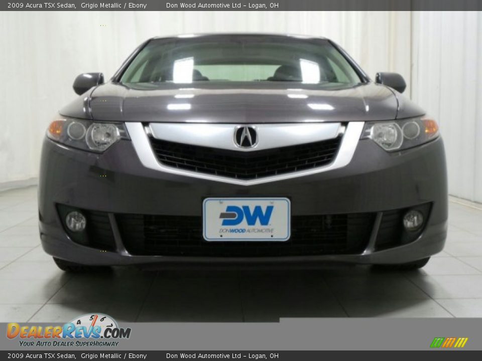 2009 Acura TSX Sedan Grigio Metallic / Ebony Photo #4