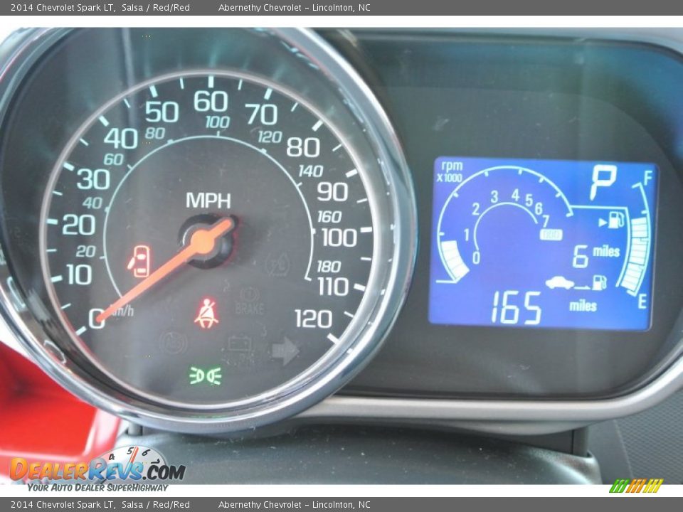 2014 Chevrolet Spark LT Gauges Photo #14