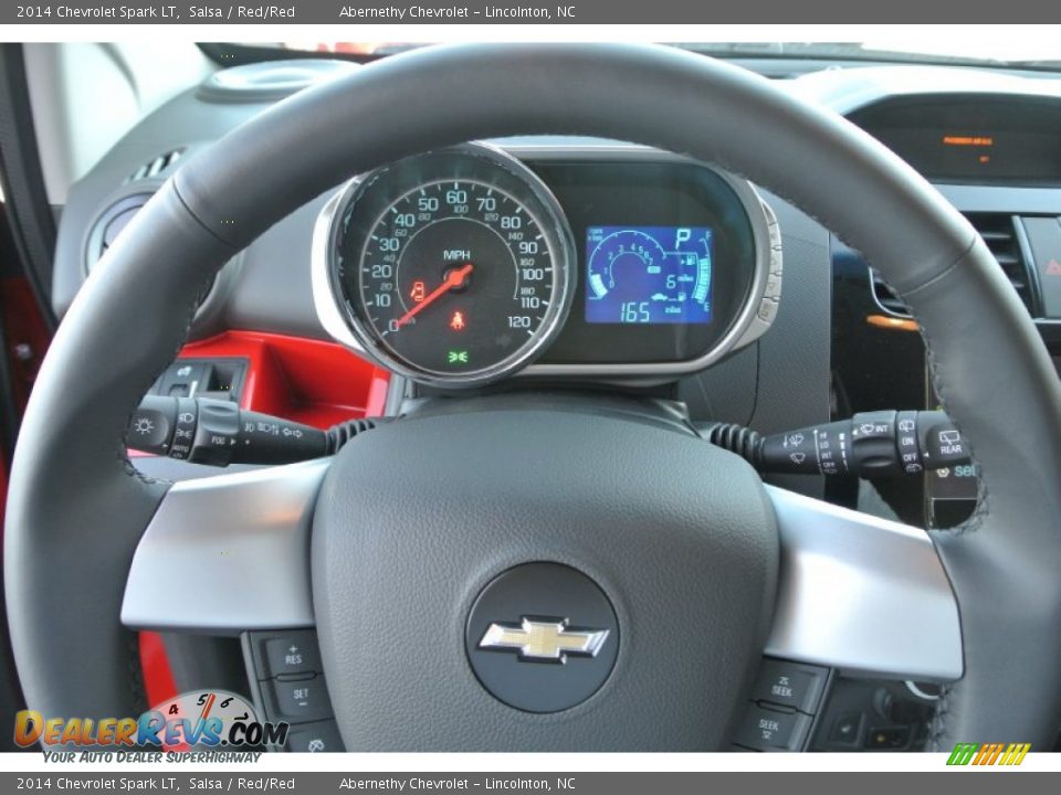 2014 Chevrolet Spark LT Steering Wheel Photo #15