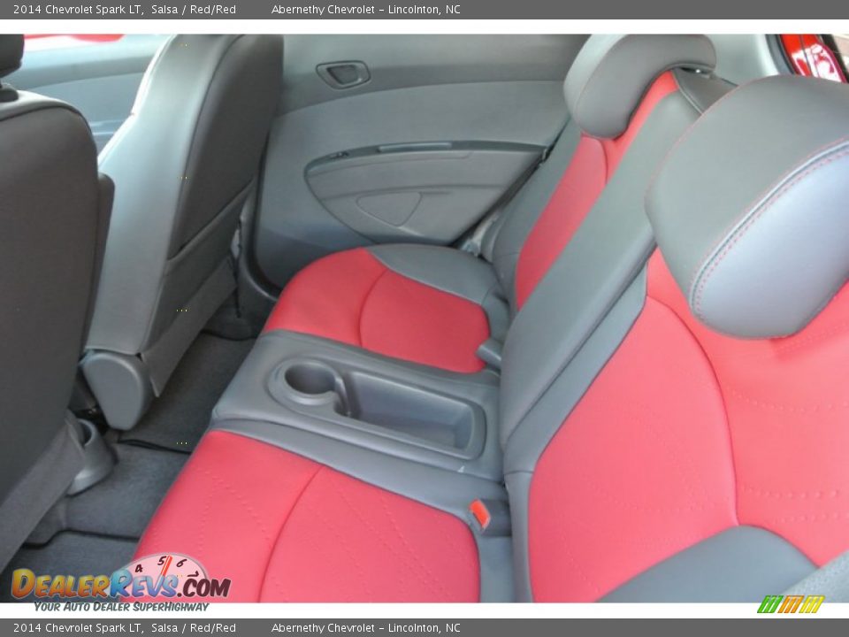 Rear Seat of 2014 Chevrolet Spark LT Photo #16
