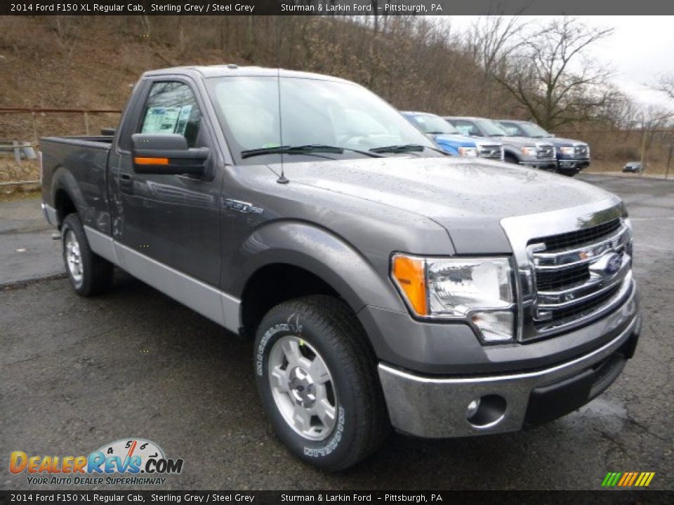 Front 3/4 View of 2014 Ford F150 XL Regular Cab Photo #1