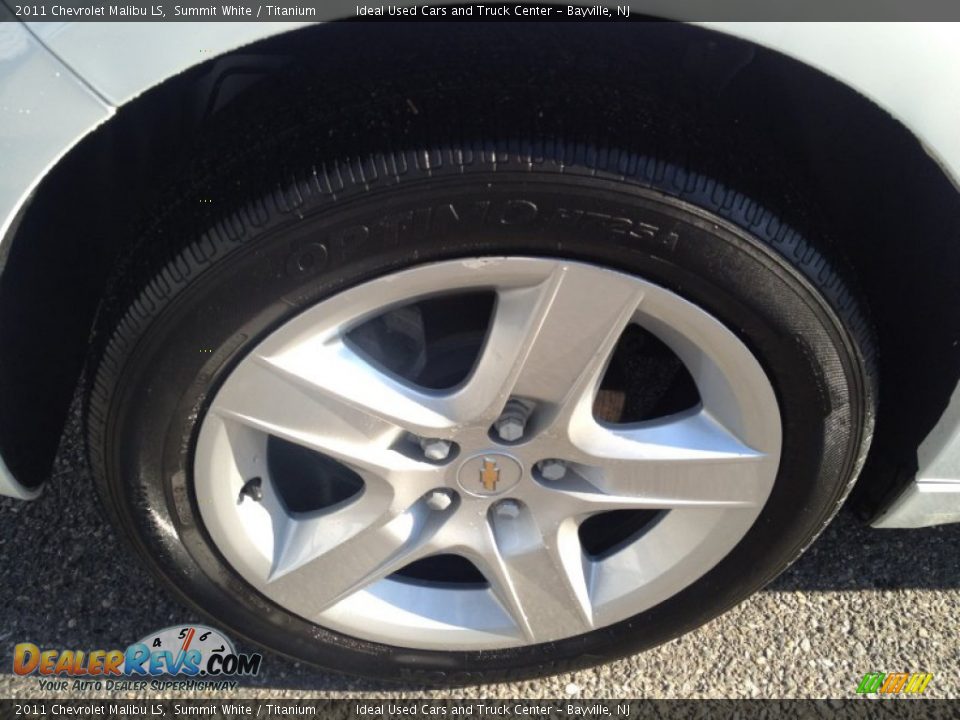 2011 Chevrolet Malibu LS Summit White / Titanium Photo #6