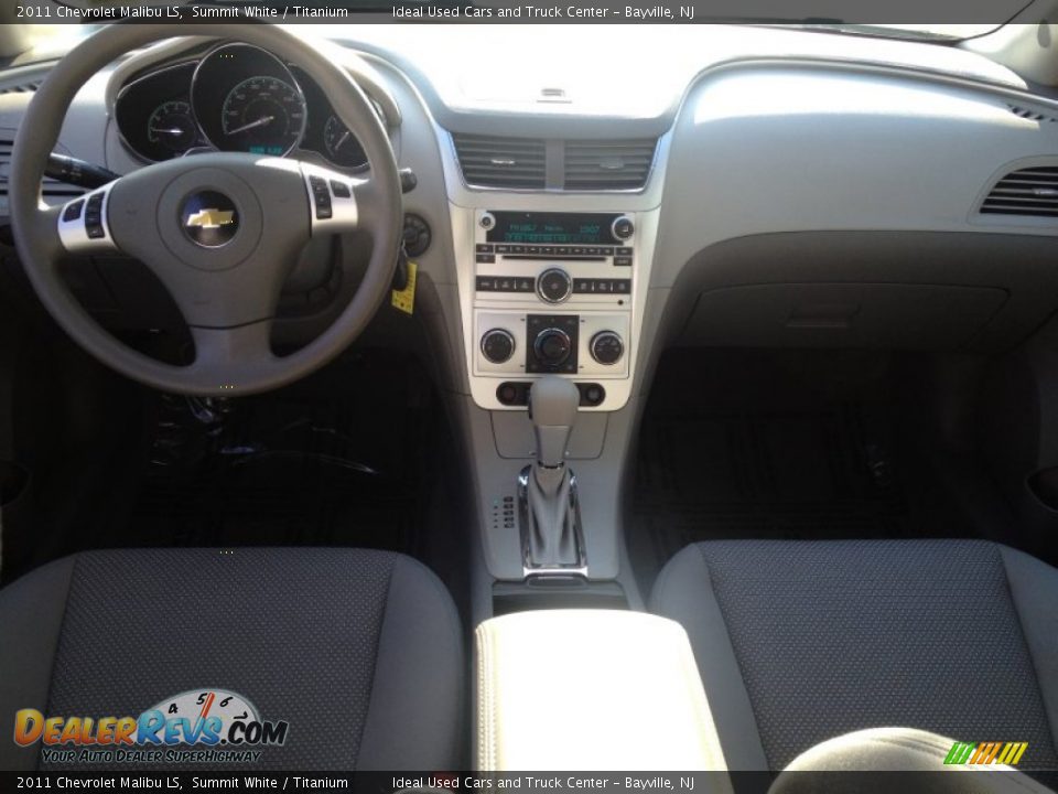 2011 Chevrolet Malibu LS Summit White / Titanium Photo #18