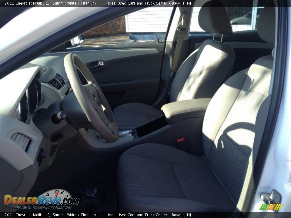 2011 Chevrolet Malibu LS Summit White / Titanium Photo #21